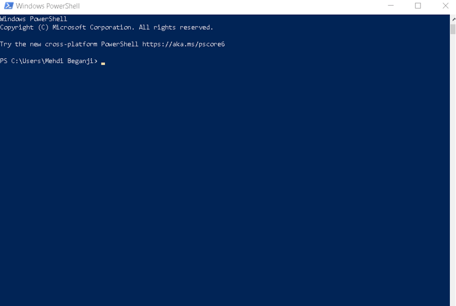 Hidden Folders via Windows PowerShell